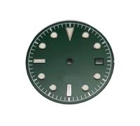 1 pz 30,5 mm quadrante nero blu luminoso NH35 ETA 2824 2836 8215 821A DG2813 3804 ST1612(NO10,82-ETA-DG)