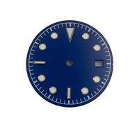 1 pz 30,5 mm quadrante nero blu luminoso NH35 ETA 2824 2836 8215 821A DG2813 3804 ST1612(NO12,Fit Nh35)