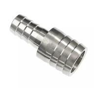 1 pz 304 acciaio inossidabile 2 vie raccordo for tubo barbuto riduttore/connettore uguale giunto pagoda portagomma OD 4 6 8 14 16 20-63 mm(12mm - 38mm)