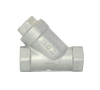 1 pz 304 acciaio inossidabile 3/4" 1" BSP filettatura femmina tipo Y valvola filtro pompa booster for acqua olio gas DN15 20 25 32 40(1-1/2")