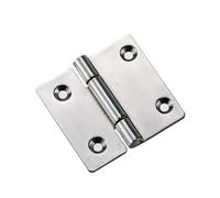 1 pz 304 cerniera a farfalla asimmetrica in acciaio inossidabile da 1,5 pollici 40 * 42 mm cerniera a quattro angoli for attrezzature industriali