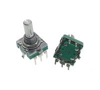 1 PZ 360 Gradi Rotary Encoder Switch EC16 Codifica Audio 5Pin Maniglia Lunga 20 MM Push
