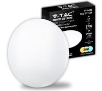 1 pz 36W LED Dome Light 450mm with Milky Cover CCT:3In1 Round