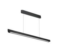 1 pz 36W LED Linear Hanging Suspension Light Diffuser Plate Type-CCT:3IN1 - Blac