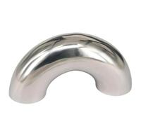 1 pz. 38 mm 1,5" O/D 304 acciaio inossidabile raccordo ipe a 180 gradi for birra fatta in casa