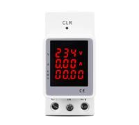 1 pz 3IN1 AC 110V 220V 100A Tensione Corrente KWH Misuratore di monitoraggio 'energia elettrica VOLT AMP Voltmetro Amperometro Wattmetro Din Rail