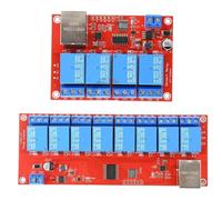 1 pz 4 8 canali 5V 12V 24V modulo relè scheda trigger TCPIP modulo relè di rete interruttore controllo LAN controllo remoto intelligente(8 channel 12V)