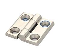1 pz 40/50/60mm Cerniera for armadio elettrico Cerniera in acciaio inossidabile for porta in legno Cerniere for cuscinetti Armadio elettrico for mobili(40x40)