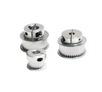 1 pz 40 T Morsetto Tipo Puleggia 11/16mm Larghezza Cinghia Dentata Pulegge Foro 5mm ~ 25mm 40 Denti Ingranaggio in lega di alluminio(16K 5x2.3mm)