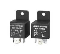 1 Pz 40A relè for auto con retro in plastica a quattro pin relè a cinque pin 12V24V36V48V modifica auto ad alta potenza(48V,Plastic back five legs)