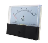 1 pz 44C2 μA 50UA 100UA 200UA 300UA 500UA Amperometro analogico a puntatore da pannello 44C2-A Amperometro meccanico(500UA)