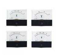 1 pz 44L1-V Voltmetro CA AC10V15V 20V 30V 50V 100V 150V 250V 300V 450V 500V 600V 750V Voltmetro a puntatore 80 * 100mm for misurare singolo(AC 600V)
