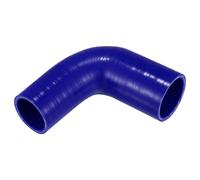 1 pz 45-51mm 1.77 "-2.01" ID 102mm 4.02 "Lunghezza 90 Gradi Blu Tubo In Silicone