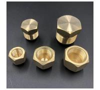 1 pz 45 gradi Flare Fit Tubo Fittign End Cap Femmina Maschio 1/4" 3/8" 1/2" 3/4" SAE per condizionatore d'aria (filettatura maschio, 5l8 pollici SAE)