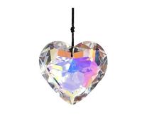 1 pz 45 mm cuore amore ciondolo arcobaleno gocce appese decorazioni for la casa