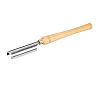 1 pz 45 mm HSS sgorbia for sgrossatura, lunghezza 470 mm lavorazione del legno scalpello grezzo for tornio for legno utensili con manico in legno raschietto for sgorbia for billette