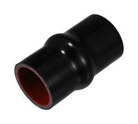 1 pz 45mm/1.77" ID 102mm Nero Rosso Auto Tubo in Silicone Gobba Tubo Universale