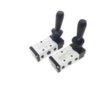 1 pz 4H210-08/4H310-10/4H410-15 2 posizioni 5 porte valvola di controllo pneumatica valvola di controllo a leva manuale 5/2 vie(With 6mm Fittings,4H310-10)