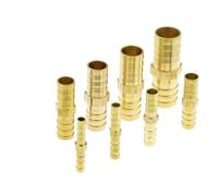 1 pz 4mm 5mm 6mm 8mm 10mm 12mm 14mm 16mm 19mm 25mm Hose Barb Ottone Spinato Dritto Gomito Tee Y 2 3 4 Vie Raccordo Connettore(Straight 2 Way,4mm)