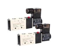 1 pz 4V110-06 4V210-08 4V310-10 4V410-15 elettrovalvola Elettrovalvola di controllo direzione 12V 24V 110V 220V(4V110-M5,AC24V)