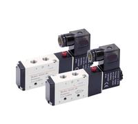1 pz 4V210-08 24v Elettrovalvola 4V210-08-10 24DC 4V410-15 4V110-06 AC220 DC12 AC24(4V210-08 DC12)