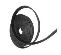 1 Pz 5/10/50M GT2-6/10mm Cinghia Di Distribuzione Aperta 2GT Fibra Aramide Gomma/PU Con Anima In Acciaio For Stampante 3D All'ingrosso(PU White,2 Meters-W6mm)