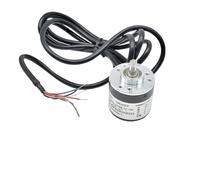 1 pz 5-24 V 360/600 impulsi/linea Encoder Encoder rotativo incrementale AB bifase albero pieno 6 mm(360 Pulse)