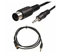1 pz 5 Pin Din 3.5mm Collegamento Maschio A Maschio Jack Stereo Audio Cavo di Prolunga 150 cm 1.5 m 3 m(1.5M)