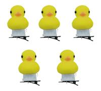 1 pz/5 pz/10 pezzi/20 pezzi a forma di anatra forcine per capelli ragazza incandescente clip per capelli coda di cavallo frangia clip per capelli per donna ragazza