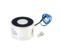 1 pz 50 * 30 6V 12V 24V Elettromagnete di tenuta energizzato impermeabile 60 kg Ventosa bobina magnetica elettrica ascensore portatile potente 12 solenoidi(6V)
