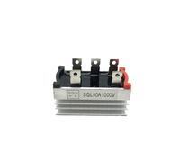 1 pz 50A 1000V Generatore raddrizzatore a ponte trifase senza spazzole con dissipatore di calore SQL50A1000V(50A 1200)