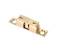 1 pz 50x9mm Serratura a doppia sfera in rame puro Serratura for porta dell'armadio Perlina Accessori hardware in bronzo