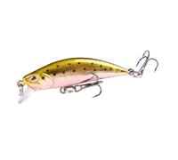 1 pz 55mm 5g Mini Sinking Minnow Esche da pesca in acqua salata e dolce Esca dura artificiale Wobbler for attrezzatura da pesca al black bass(7)