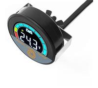 1 pz 5918 DC7-100V Voltmetro circolare digitale impermeabile Monitor della capacità della batteria Tester di tensione Indicatore universale del livello della batteria(Embedded)