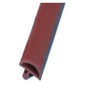 1 pz 5M barra di sicurezza for porta in legno articolo finestra porte e finestre sigillatura viaggio antivento slot for schede Capitales(Brown 10 5mm)