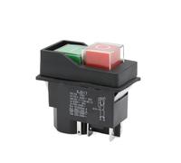 1 pz 5pin IP55 220-240 V 16A pulsante elettromagnetico interruttore di sicurezza for macchina da giardino utensile elettronico attrezzatura KJD17