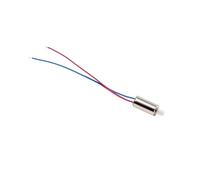 1 pz 6 mm * 12 mm 612 CW/CCW Motore senza nucleo DC 3 V 3,7 V 5 V 6 V 7,4 V 44000 giri/min ad alta velocità con ingranaggio a 7 denti for drone RC Quadcopter(A Red Blue Motor)