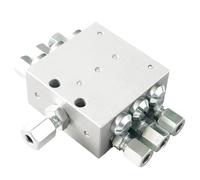 1 pz 6 vie 8 Vie 10 Vie Progressivo Distributore di Grasso Distributore di Grasso 0.2cc Pompa A Stantuffo Pompa di grasso(8 ways)