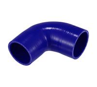 1 pz 60-65mm 2.36 "-2.56" ID 90mm 3.54 "Lunghezza 90 Gradi Blu Tubo In Silicone