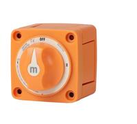 1 pz 6008 Arancione Rosso Nero Selettore 3 Posizione Isolatore Batteria Sezionatore 32 V 300A IP65 for Il Camion CAMPER Barca(3 Position Black)