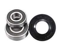 1 pz 6203RZ 6204RZ D25 50.75 Kit cuscinetti con paraolio for lavatrice Parti di ricambio for lavatrice