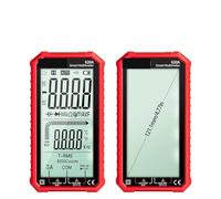 1 pz 620A Multimetro Transistor Tester 6000 Conteggi Vero RMS Misuratore di Capacità Elettrica for Auto Resistenza alla Temperatura(Red)