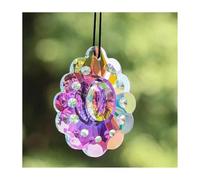 1 pz 63 mm cristallo appeso prisma rifrazione della luce artigianale