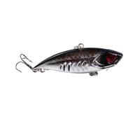 1 pz 65 mm 10,5 g affondanti esche da pesca sul ghiaccio invernale for carpe, mosche, wobbler, esche artificiali dure da pesca, esche artificiali, esche artificiali da pesca.(D)