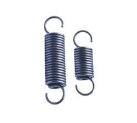 1 pz 65Mn molla di tensione a gancio aperto diametro 2,0 mm esterno 15 mm/20 lunghezza: 60-300(130mm,15mm/2.0mm)