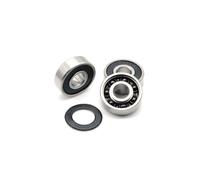 1 pz 6800 6900 6000 serie ibrido cuscinetto in ceramica staffe inferiori for bicicletta e pezzi di ricambio 15267 16100 17287 cuscinetti a sfera Si3N4 Hardware(699RS CB 9x20x6)