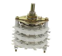 1 pz 6P5T 6 poli 5 posizioni triple piattaforme 36 pin banda canale rotante interruttore