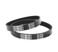 1 pz 6PJ348 Nastro trasportatore in gomma 4PJ360 PJ370 PJ381 PJ390 PJ400 PJ420 PJ500 Cinghia di trasmissione a cinghia(PJ500(500mm),7ribs)