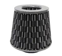 1 pz 76MM 3 pollici Filtro aria for auto Filtro di sfiato Kit di aspirazione ad alto flusso Cono in rete Protezione motore Accessori di ricambio(Army green)