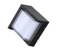 V-TAC VT-831 Lampada LED 7W da parete quadrata corpo nero e diffusore bianco [EEK: F]